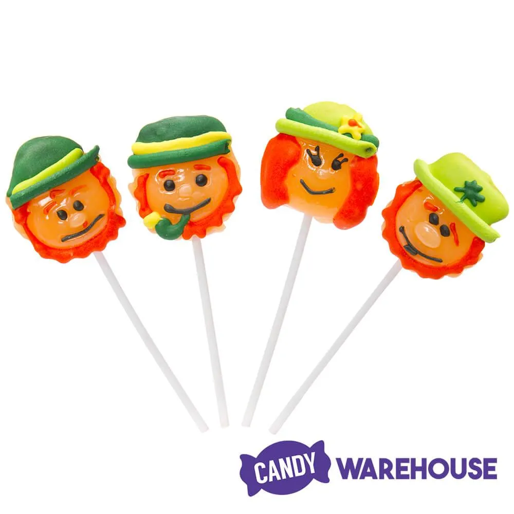 Leprechaun Character Lollipops: 12-Piece Box - Image 2