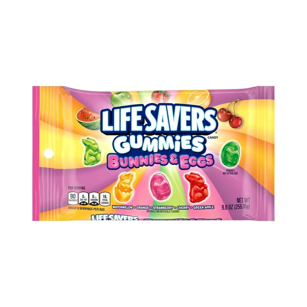 Life Savers Gummies Bunnies & Eggs Candy Assortment: 9-Ounce Bag