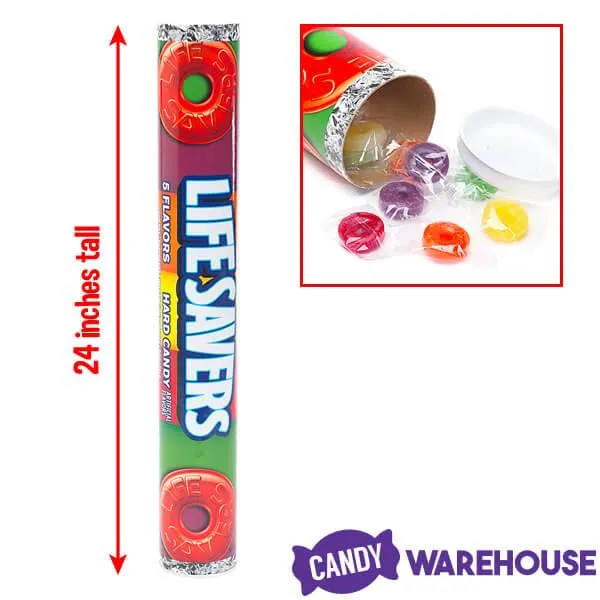 LifeSavers 5 Flavors Hard Candy Big Bank: 15-Ounce Tube - Image 2