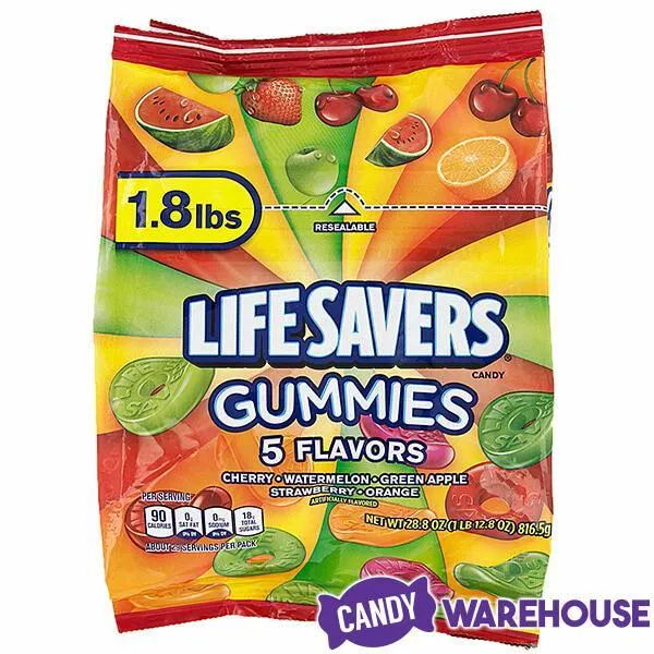 LifeSavers Gummies Candy - 5 Flavors: 1.6LB Bag - Image 5