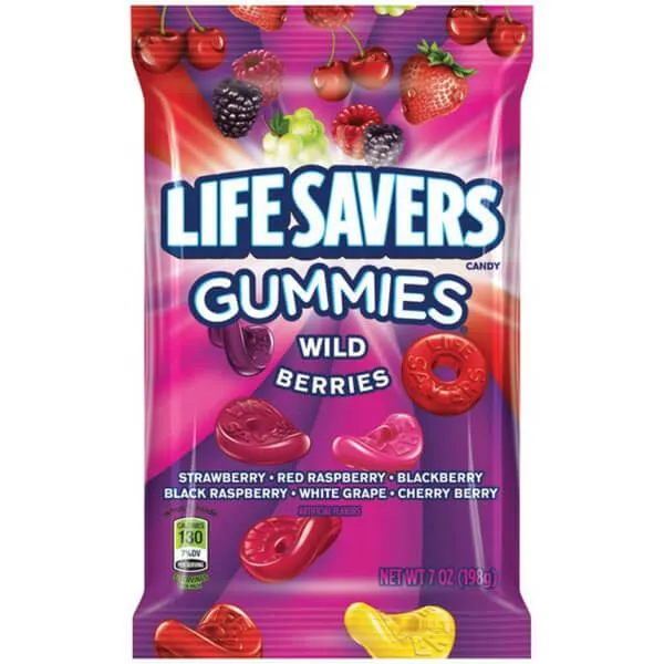 LifeSavers Gummies Candy - Wild Berries: 5LB Box