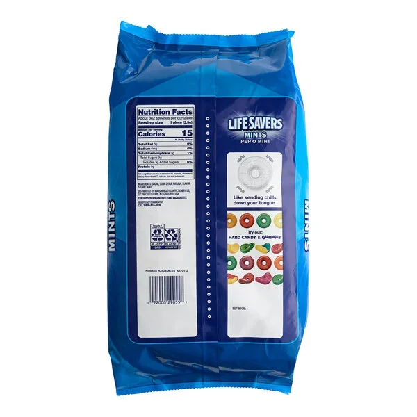 LifeSavers Mint Singles - Pep-O-Mint Bulk: 16LB Case - Image 4