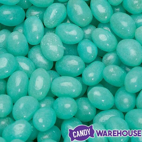 Light Blue Jelly Beans - Blueberry: 2LB Bag - Image 3