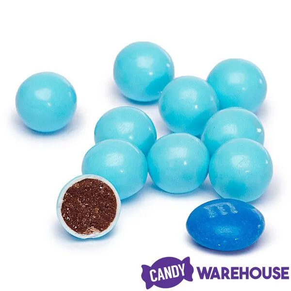 Sixlets Mini Milk Chocolate Balls - Light Blue: 2LB Bag - Image 3