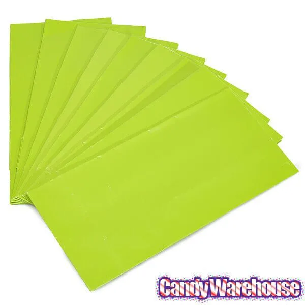 Mini Candy Treat Bags - Light Green: 24-Piece Bag - Image 3