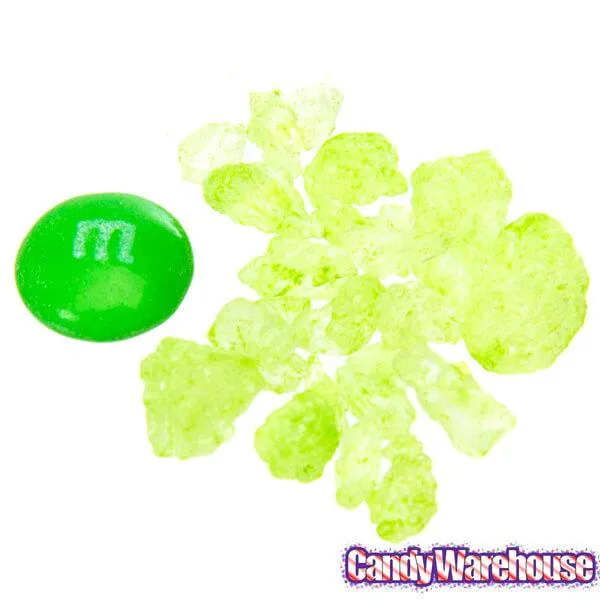 Rock Candy Crystals - Light Green: 5LB Box - Image 2