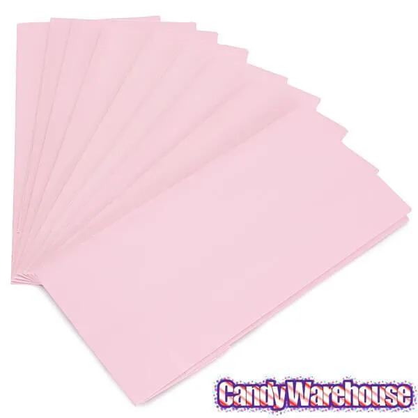 Mini Candy Treat Bags - Light Pink: 24-Piece Bag - Image 4