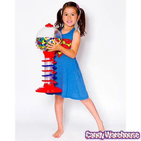 Light and Sound Spiral Gumball Machine Bank with Gumballs - Image 4