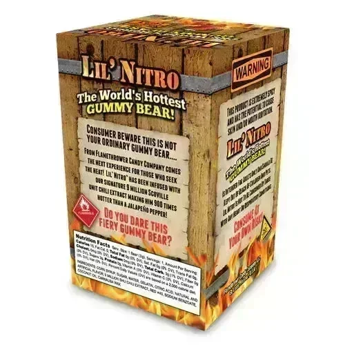 Lil Nitro World's Hottest Gummy Bear: 12-Piece Case - Image 2