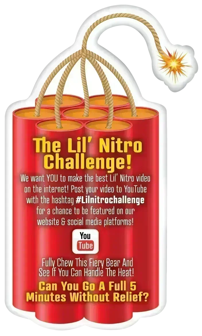 Lil Nitro World's Hottest Gummy Bear: 12-Piece Case - Image 4