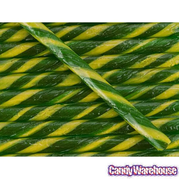 Old Fashioned Hard Candy Sticks - Lime: 80-Piece Box - Image 2