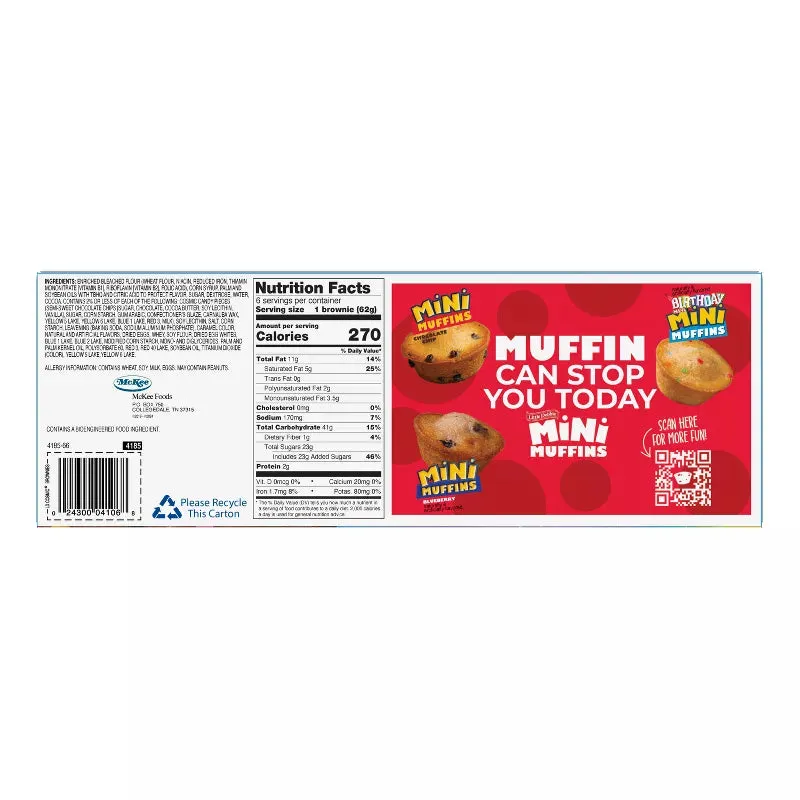 Little Debbie Cosmic Brownies: 6-Piece Box - Image 2