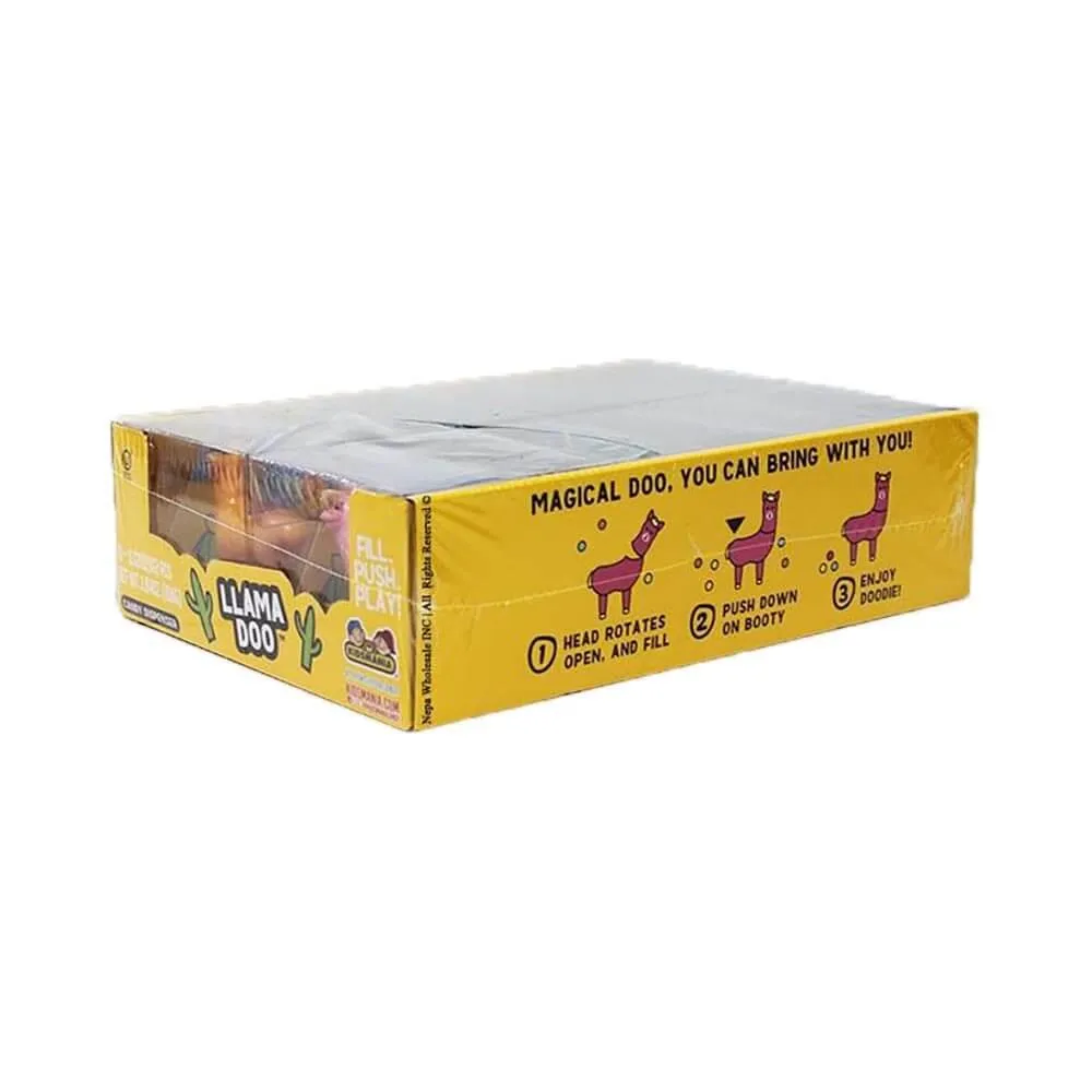 Llama Doo Mini Candy Dispenser: 12-Piece Box - Image 2