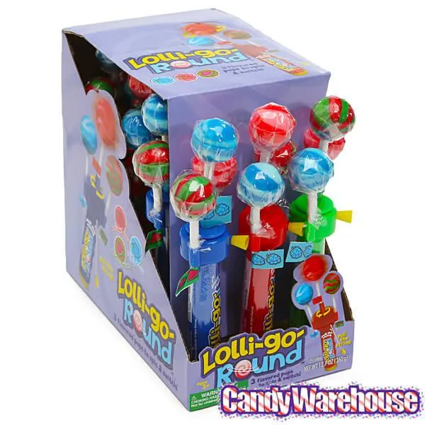 Lolli-go-Round Spinning Candy Lollipops: 12-Piece Display - Image 4