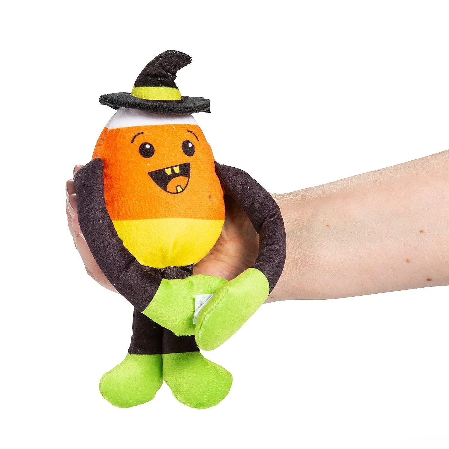 Long Arm Candy Corn Stuffed Plush: 12-Piece Bag - Image 2