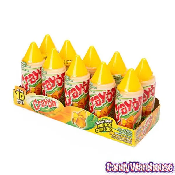 Lorena Candy Crayon - Mango: 10-Piece Pack - Image 2