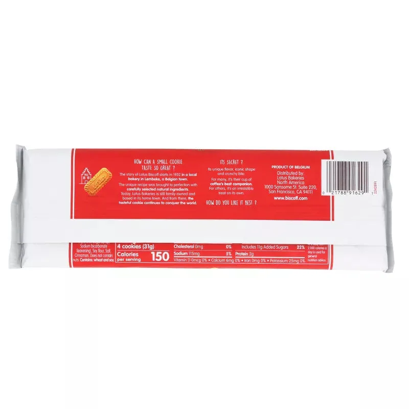 Lotus Biscoff Vegan Cookies: 32-Piece Pack - Image 3