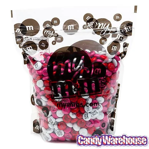 M&M's Milk Chocolate Candy - Love and Kisses: 2LB Bag - Image 3