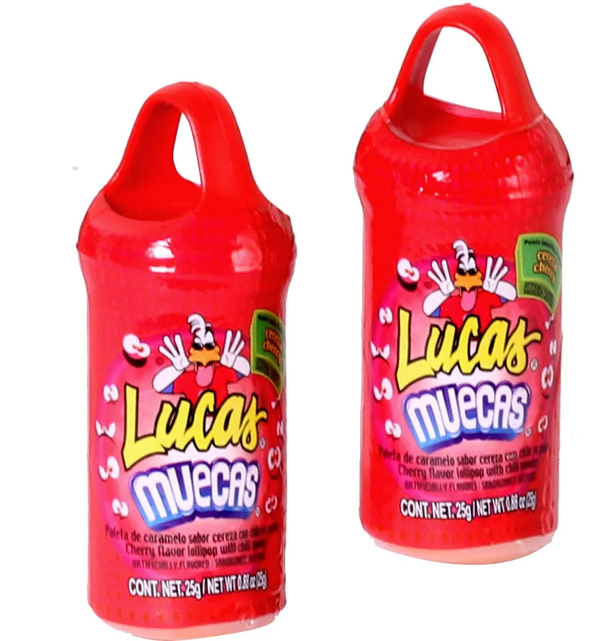 Lucas Muecas Candy - Cherry: 10-Piece Box - Image 2