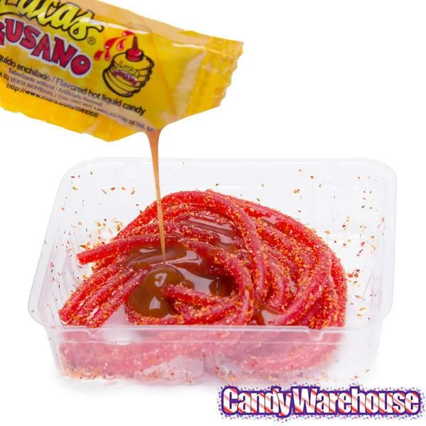 Lucas Salsaghetti Watermelon Candy Packs: 12-Piece Box - Image 3