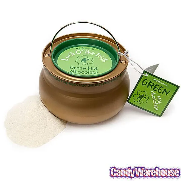 Luck O The Irish Green Hot Chocolate Cauldron - Image 2