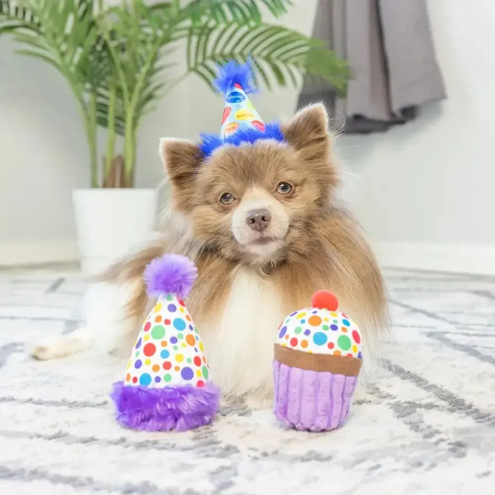 Lulubelle's Tiny Tuff It's My Barkday Dog Toy: 2-Piece Pack - Image 2