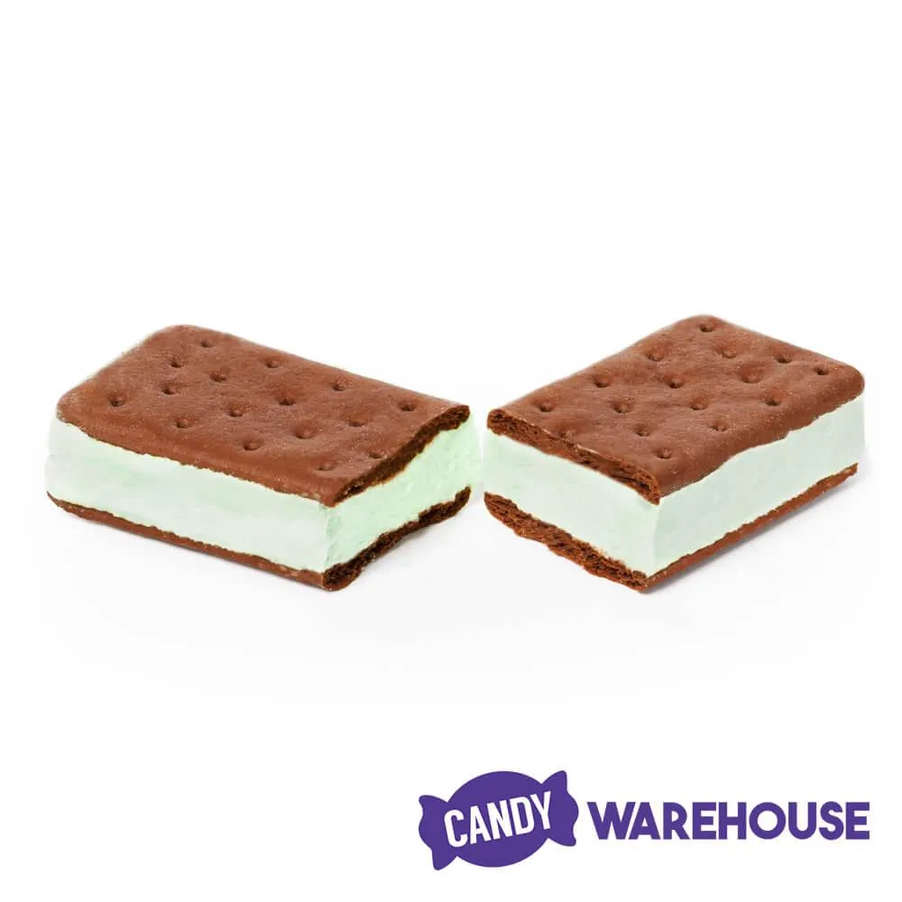 Luvy Duvy Freeze Dried Mint Chocolate Chip Ice Cream Sandwich - Image 3