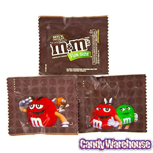 M&M's Candy Fun Size Packs - Milk Chocolate: 20LB Case - Image 4