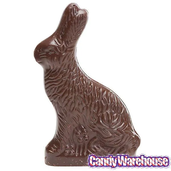 Madelaine Dark Chocolate 2.5-Ounce Easter Bunnies: 12-Piece Box - Image 4