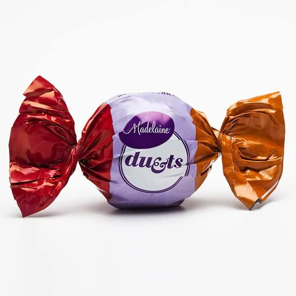 Madelaine Duets Peanut Butter & Raspberry Filled Chocolate Truffles: 40-Piece Box - Image 2