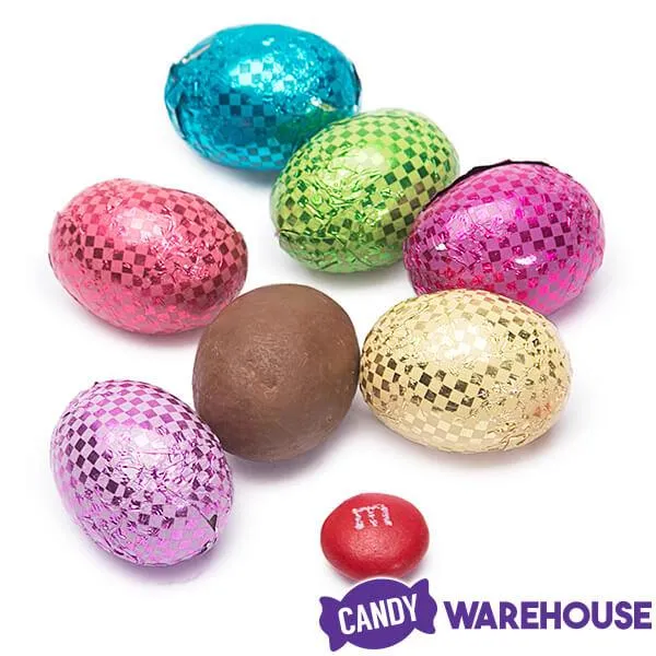 Madelaine Foiled Crisp Chocolate Easter Eggs Candy: 5LB Bag - Image 2