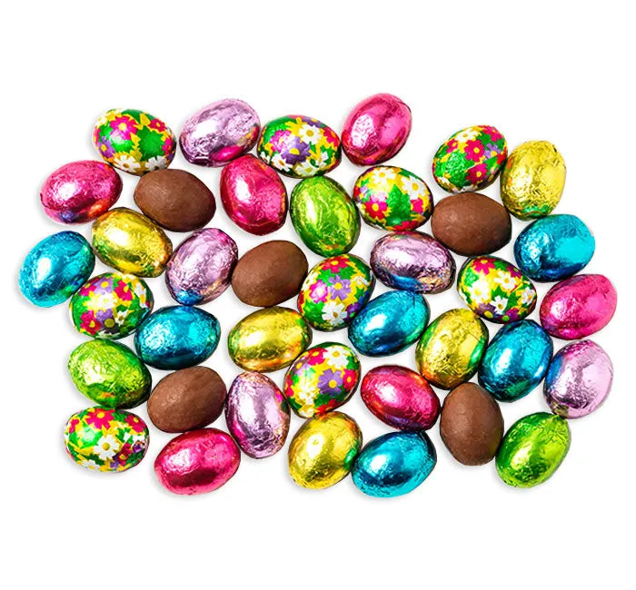Madelaine Foiled Gourmet Chocolate Easter Eggs - Milk: 10LB Bag - Image 4