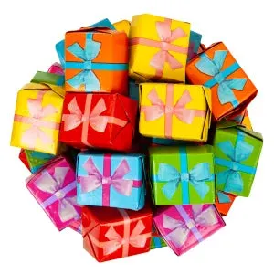 Madelaine Foiled Milk Chocolate Presents: 10LB Case - Image 2