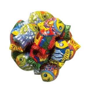Madelaine Foiled Milk Chocolate Tropical Fish: 5LB Box - Image 3