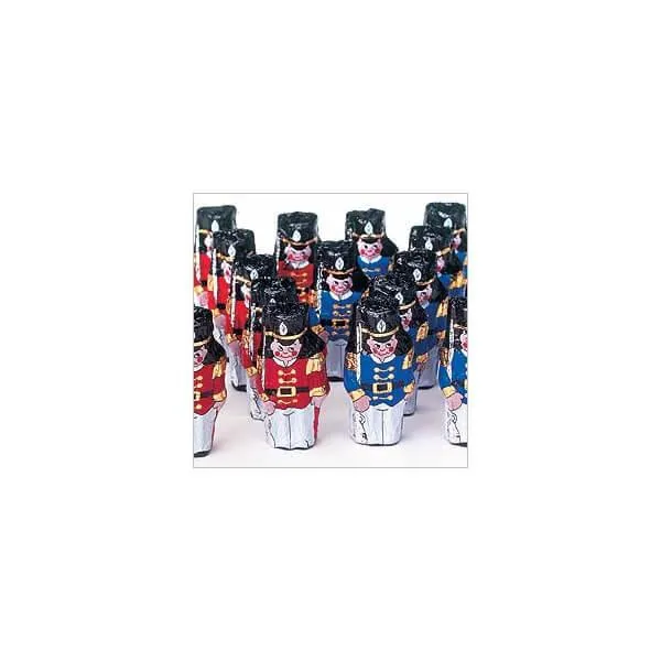 Madelaine Foiled Mini Milk Chocolate Soldiers: 10LB Case - Image 4
