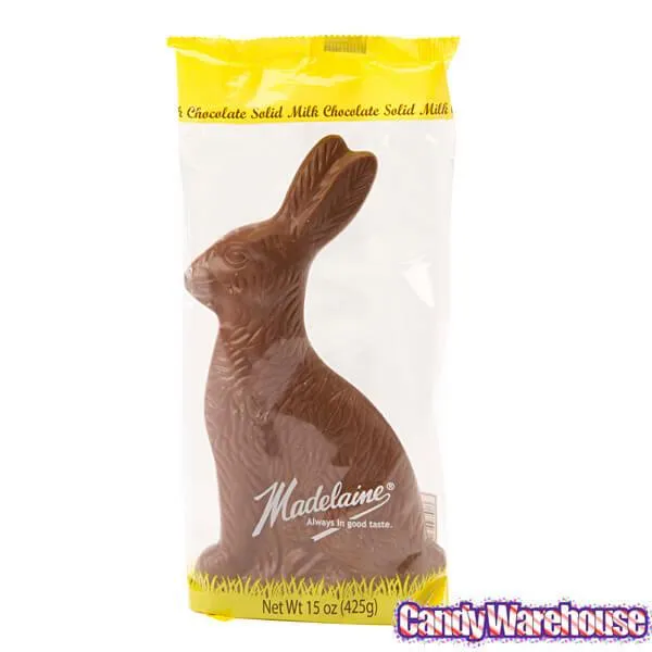 Madelaine Milk Chocolate 15-Ounce Easter Bunny - Image 2
