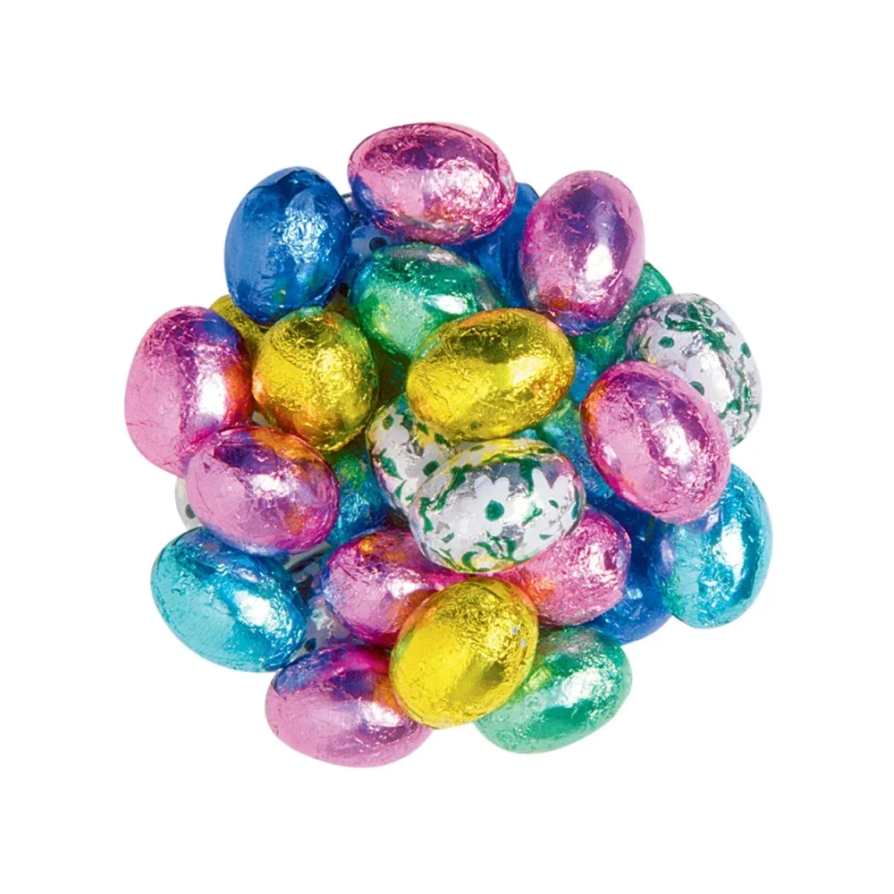Madelaine Snowcap Foiled Easter Eggs: 10-Pound Case