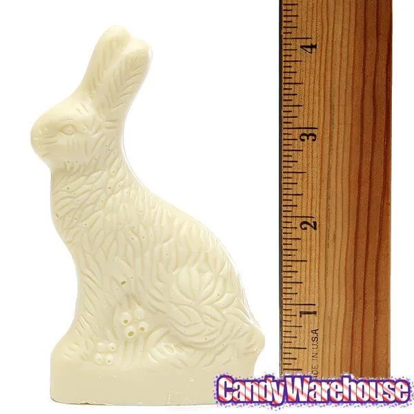 Madelaine White Chocolate 2.5-Ounce Easter Bunnies: 12-Piece Box - Image 2