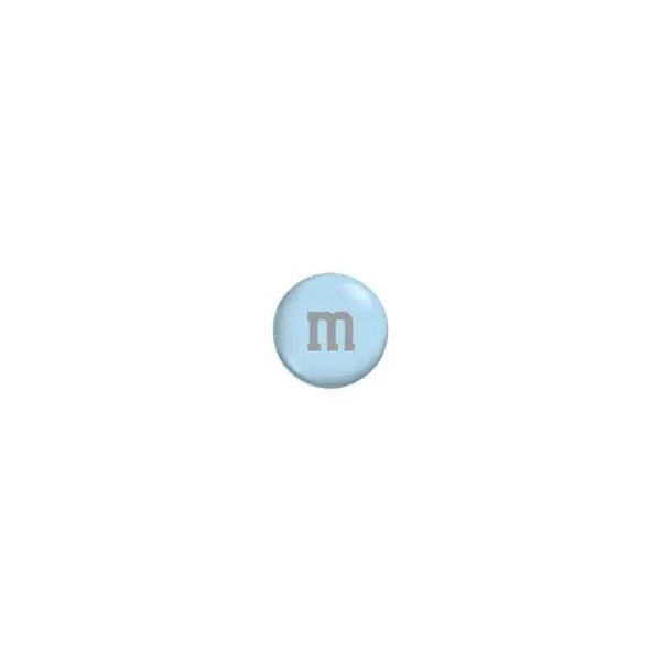 M&M's Milk Chocolate Candy - Light Blue: 10LB Bag - Image 4