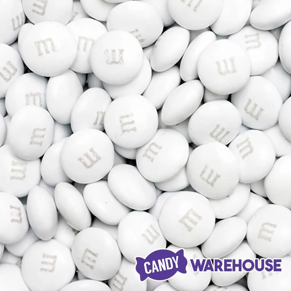 M&M's Milk Chocolate Candy - White: 10LB Bag - Image 2
