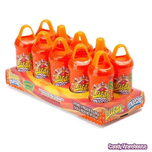Lucas Muecas Candy - Mango: 10-Piece Box - Image 2