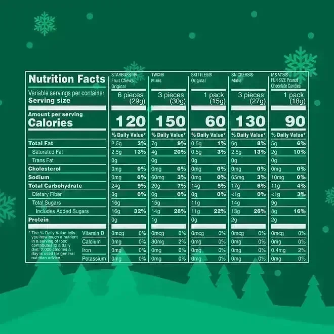 Mars Christmas Variety Pack: 185-Piece Bag - Image 3