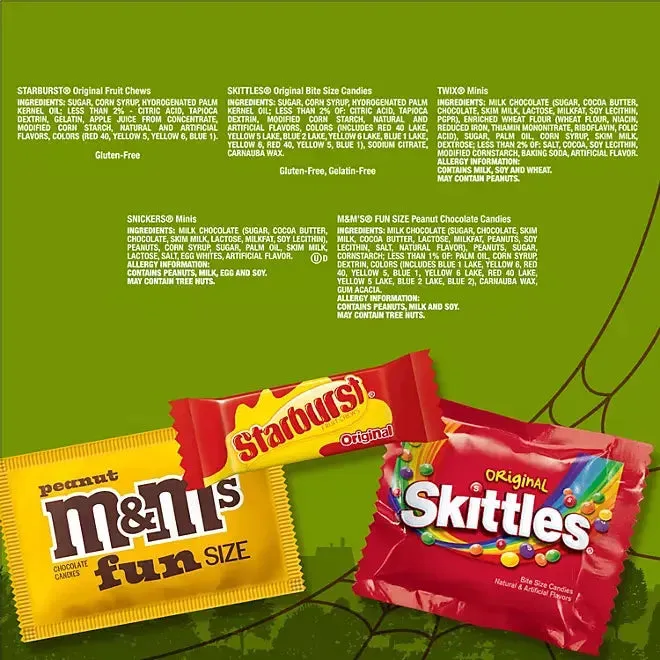Mars Halloween Variety Mini & Fun Size: 185-Piece Bag - Image 4