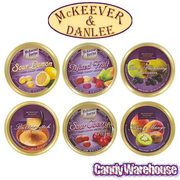 McKeever & Danlee Bon Bons Candy Tins - Mango & Kiwi: 6-Piece Box - Image 2