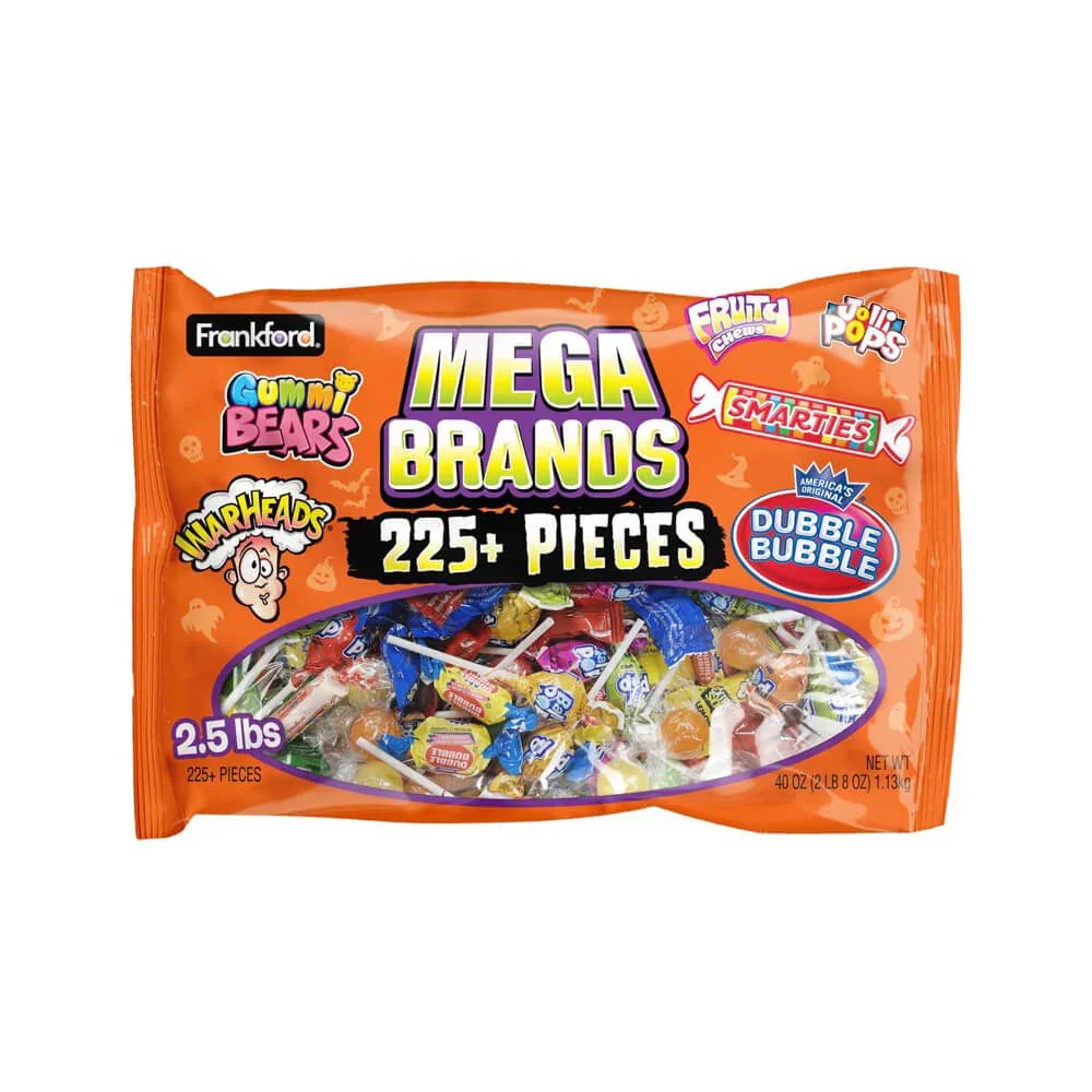Mega Brands Assorted Candy Mix: 225-Piece Bag