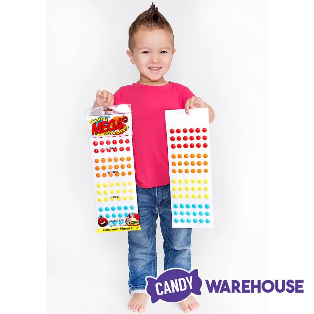 Mega Candy Buttons Sheets: 24-Piece Case - Image 3