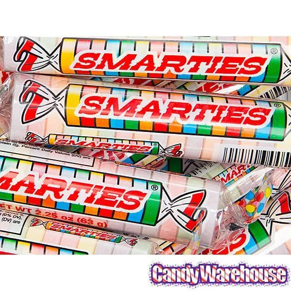 Mega Smarties Candy Rolls: 24-Piece Box - Image 3