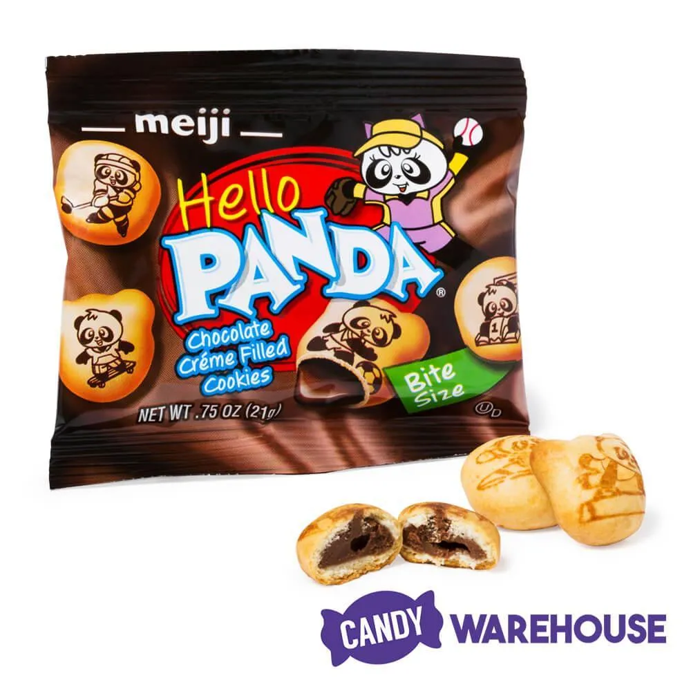 Meiji Hello Panda Chocolate Creme Filled Cookies: 32-Piece Box - Image 2
