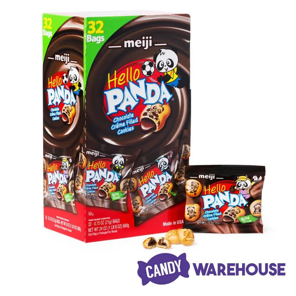 Meiji Hello Panda Chocolate Creme Filled Cookies: 32-Piece Box - Image 3