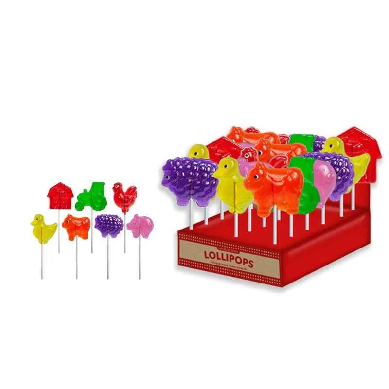 Melville Barnyard Animal Lollipops: 24-Piece Display - Image 3